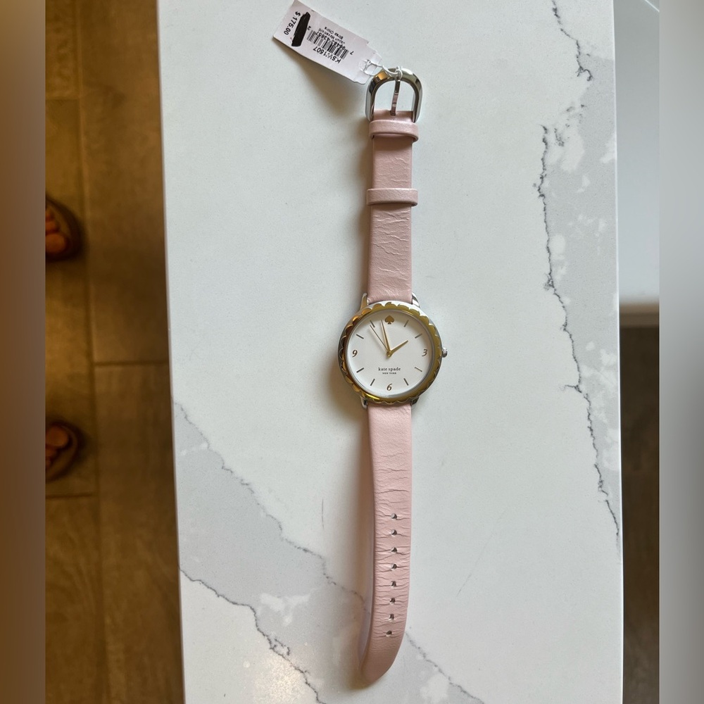 Pink Leather Kate Spade Watch